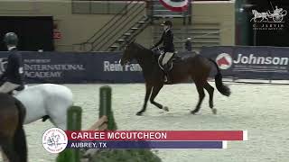 Winning Round: Carlee McCutcheon