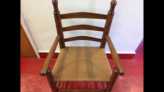 Best Chairs for Rush, Splint, and Shaker tape Weaving