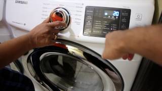 Samsung Steam Washer & Dryer - Initial Calibration and Startup