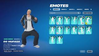 ALL BLOCKED ICON SERIES EMOTES IN FORTNITE