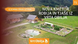 Nastaja nova kmetija s čudovitim vrtom, nasadom kostanjev, vodno vrtino in še mnogo več