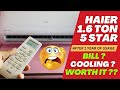 Haier 1.6 Ton Heavy Duty AC After 1 year Honest Review ! Power Consumption ! Performance ! Worth it?