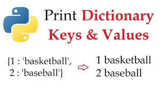 Iterate Dictionary Items in Python | For Loop Technique