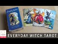 Everyday Witch Mini Tarot Cards Deck Silent Flip Through