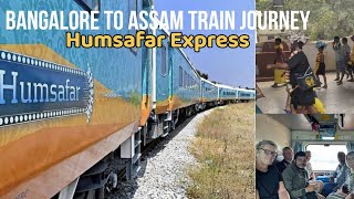 Ultimate Train Journey: Bangalore to Assam via Agartala Humsafar Express 12503 | Scenic Travel Vlog