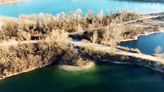 Vidéo drone à la Carrière de Miribel Jonage