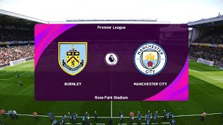PES 2021 | Burnley vs Manchester City - England EFL Cup | 30/09/2020 | 1080p 60FPS
