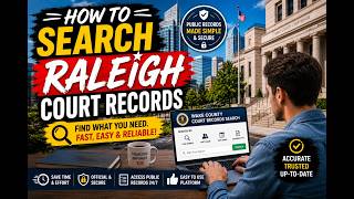 How to search Raleigh court records