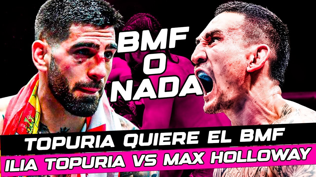 TOPURIA PONE CONDICIONES PARA PELEAR CON MAX HOLLOWAY - YouTube