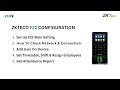 ZKTeco F22 Fingerprint Access Control Configuration: Step-by-Step Setup Guide - ZKTIMENET