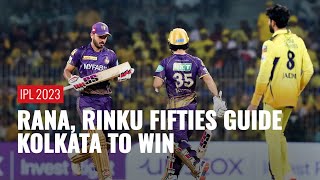 CSK vs KKR, IPL 2023: Kolkata Defeats Chennai By 6 Wickets To Keep Playoffs Hopes Alive