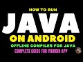 How to run Java Code on Android | Jvdroid - IDE for Java | Offline Java Compiler for Android
