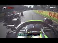 Lewis Hamilton's Dive Bombing onboard overtake on Max Verstappen Australian GP 2023