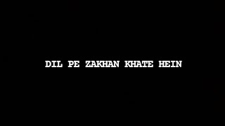 Dil pe zakham khate hein whatsapp status | Nusrat Fateh Ali Khan | NFAK qawali status