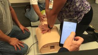 Calculating Chest Compression Fraction (CCF) during CPR.