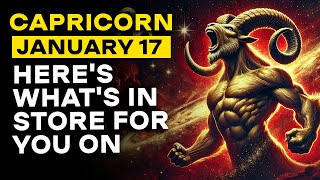 An amazing twist of fate, Capricorn! Get ready for happiness (January 17, 2025)