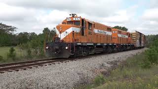 Railfanning the Pee Dee, Aberdeen & Rock Fish And Raleigh & Fayetteville Railroad 9/18/2023