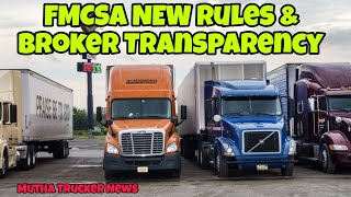 FMCSA New Rules & Broker Transparency Destroying Truck Driver Jobs