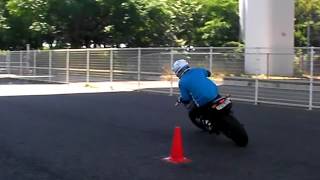 第５２７回　へなちょこライダー走行会　かっつんさん　８の字ＧＰ