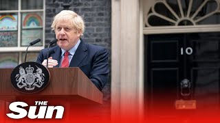 LIVE: Boris Johnson RESIGNS as Prime Minister -  Westminster aerials