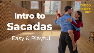 Intro to Sacadas: 2 Playful Sequences | Tango Intermediate