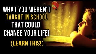 What Schools FAILED To Teach Us! (Powerful Mind Secrets You Must Know) Learn This! Law of Attraction