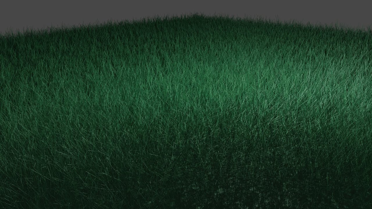 Create Realistic Grass In Blender Youtube