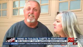 BPD reports a trend in tailgate theft