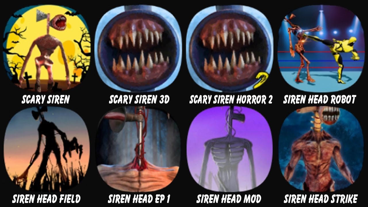 Scary Siren, Scary Siren Horror Games 3D, Scary Siren Horror Head Games ...