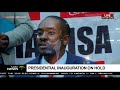 Zimbabwe presidential inauguration on hold pending court outcome