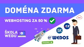 Kde koupit Doménu a Webhosting? Tohle je ta nejvýhodnější nabídka na trhu...💥