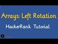 Arrays Left Rotation HackerRank Solution