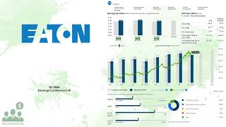 $ETN Eaton Q1 2024 Earnings Conference Call