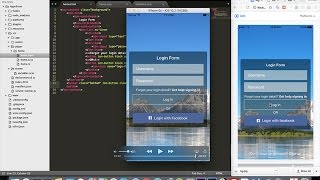 Ionic 2 - Design Login Form