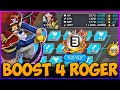 Boost 4 Dark Ex Roger Gameplay | One Piece Bounty Rush