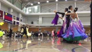 第123回東京六大学競技ダンス選手権大会 準決勝 ワルツ（2016年10月23日）