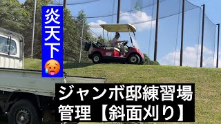 【管理動画】ジャンボ邸斜面刈り