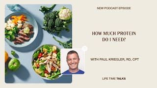 How Much Protein Do I Need? With Paul Kriegler, RD, CPT - Life Time Talks