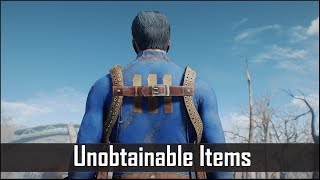 Fallout 4: 5 Unobtainable Items that can't be Used - Fallout 4 Secrets (Part 2)