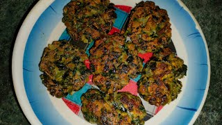 ସଜନା ଶାଗ ବରା| Sajana saga bara| Drumstick leaves recipe|Moringa leaves fritters|Moringa leaves vada|