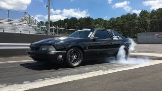 Nyce1s - Big Dave's Turbo Ford Mustang At Atco Dragway...