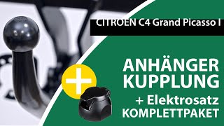 Anhängerkupplung starr CITROËN C4 Grand Picasso I  | Bosal Komplettsatz + Montage von Rameder