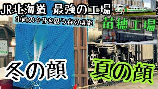 【最新：2025】苗穂工場 潜入調査！冬のC623と新観光列車キハ143系【工場の夏と冬の比較映像も！】 - 鉄道ファン注目の最新情報！C623冬ごもりの様子やキハ143系改造中の今に迫る！