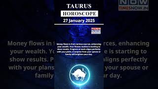 Taurus Horoscope| 27 Jan Zodiac | Astrology \u0026 Prediction of the Day | #Short #Rashifal #horoscope