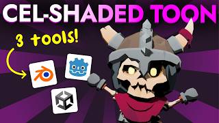 Cel Shading in 3 Engines (Blender, Godot, Unity)