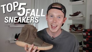 TOP 5 FALL SNEAKERS