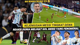 “Bermain Dengan Kecerdasan Tinggi” Lihatlah Cara Messi Taklukkan Venezuela Dengan Sangat Mudah