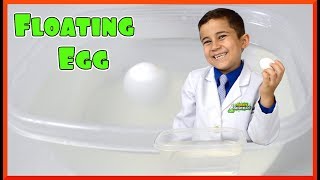 Make an Egg Float by Changing Density - Kid Science Experiment STEM Ep 34