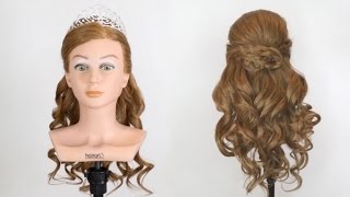 Prom Hairstyle with Tiara