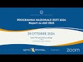 presentazione del programma nazionale esiti